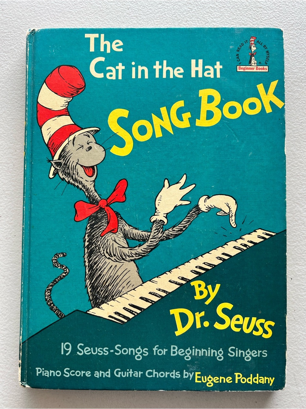 Dr. Seuss The Cat in the Hat Song Book Hardcover 1967